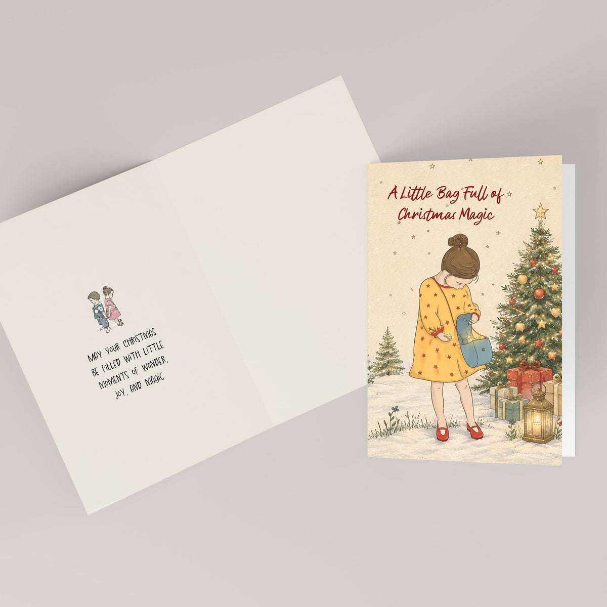 A Little Bag Full of Christmas Magic — inside