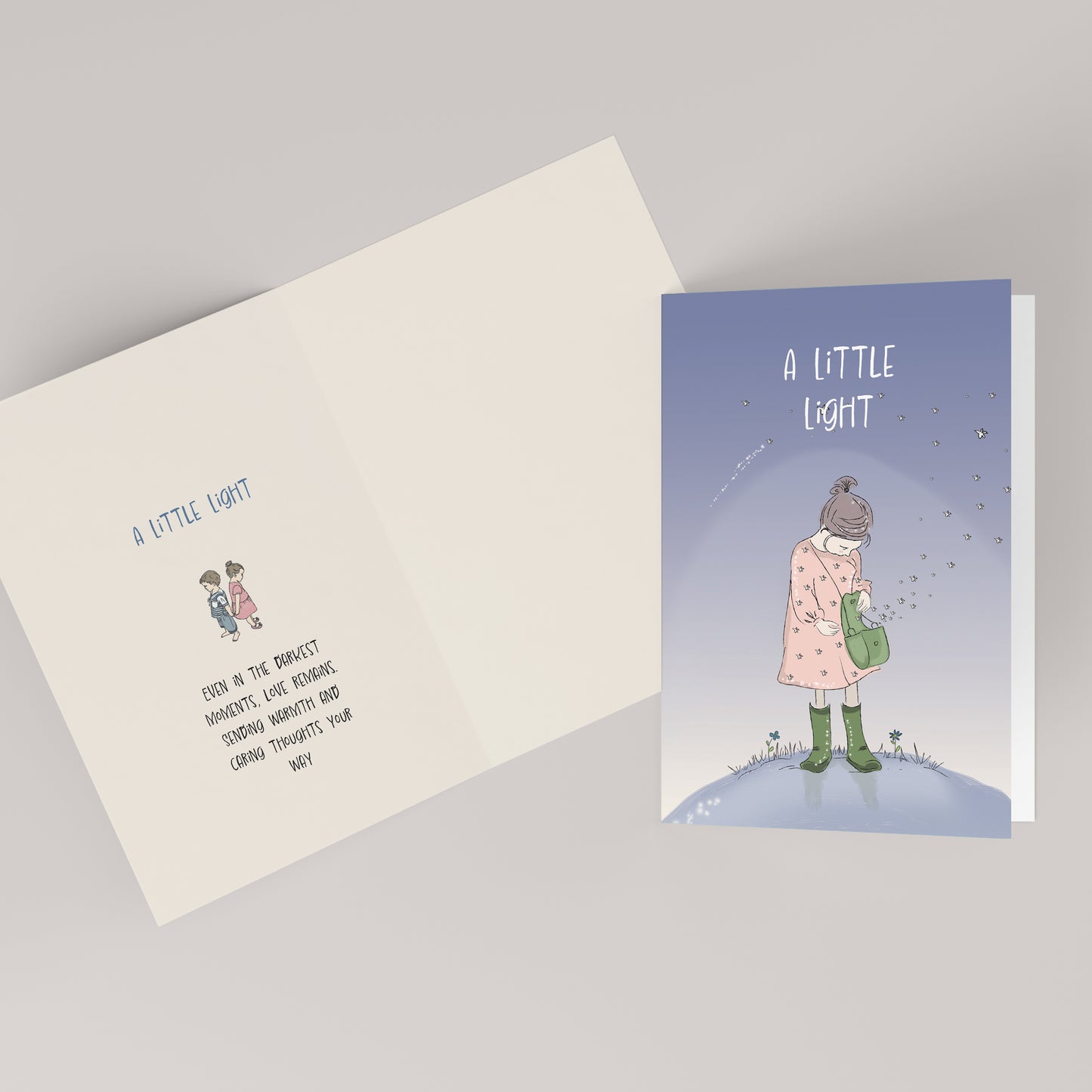 A Little Light — Illustrated Sympathy & Comfort Card