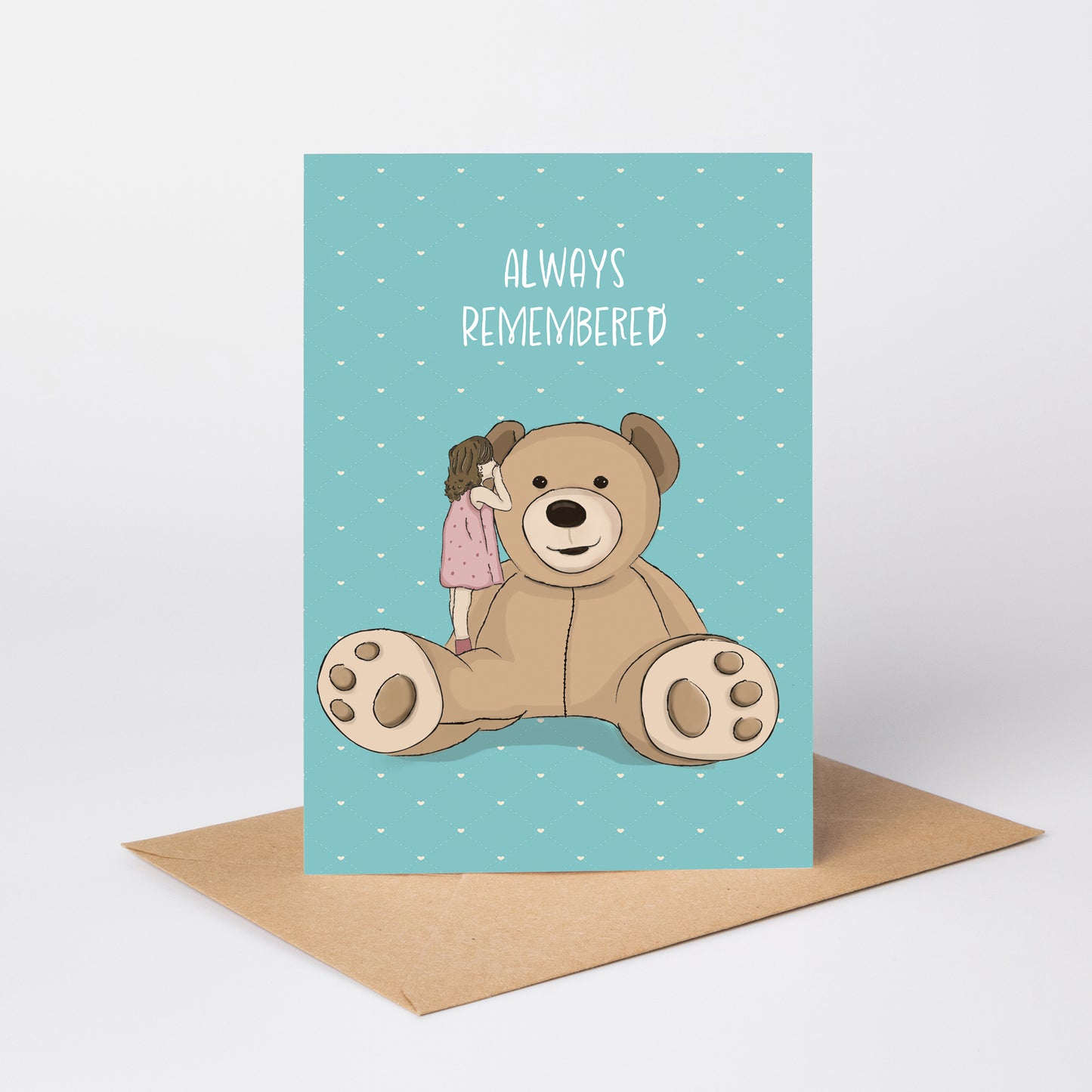 Always Remembered — Illustrated Sympathy & Comfort Card