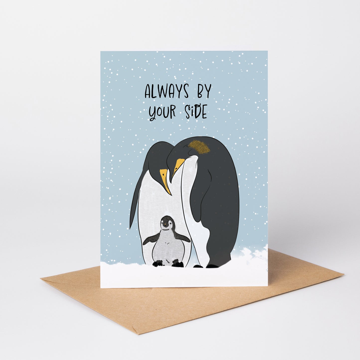 Always By Your Side — Illustrated New Baby Card