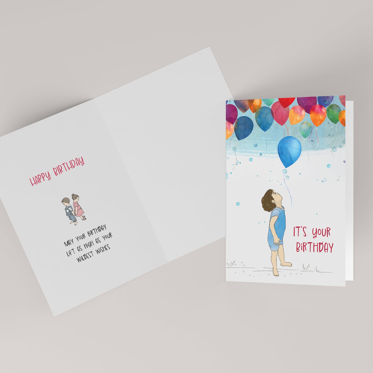 It’s Your Birthday — Illustrated Birthday Card