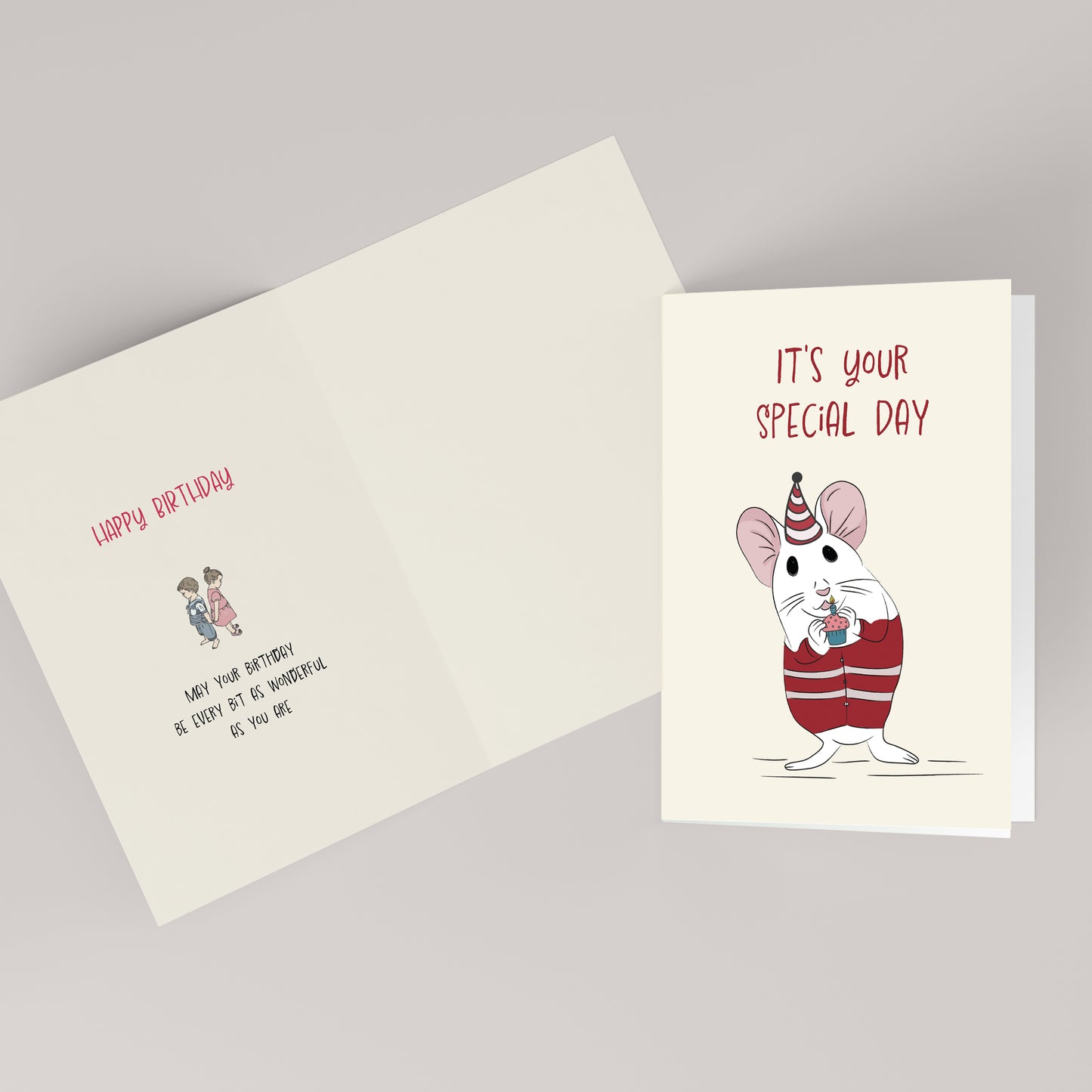 It’s Your Special Day — Illustrated Birthday Card