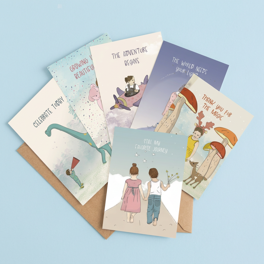 The Sample Set — 13 Cards Across Every Everyday Collection