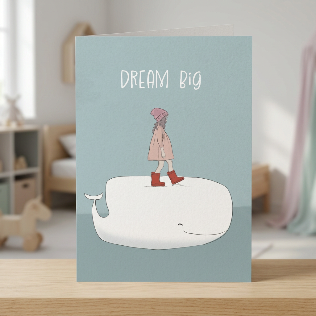 Dream Big — Illustrated Encouragement Card