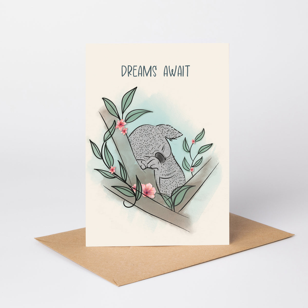 Dreams Await — Retirement & New Beginnings Card