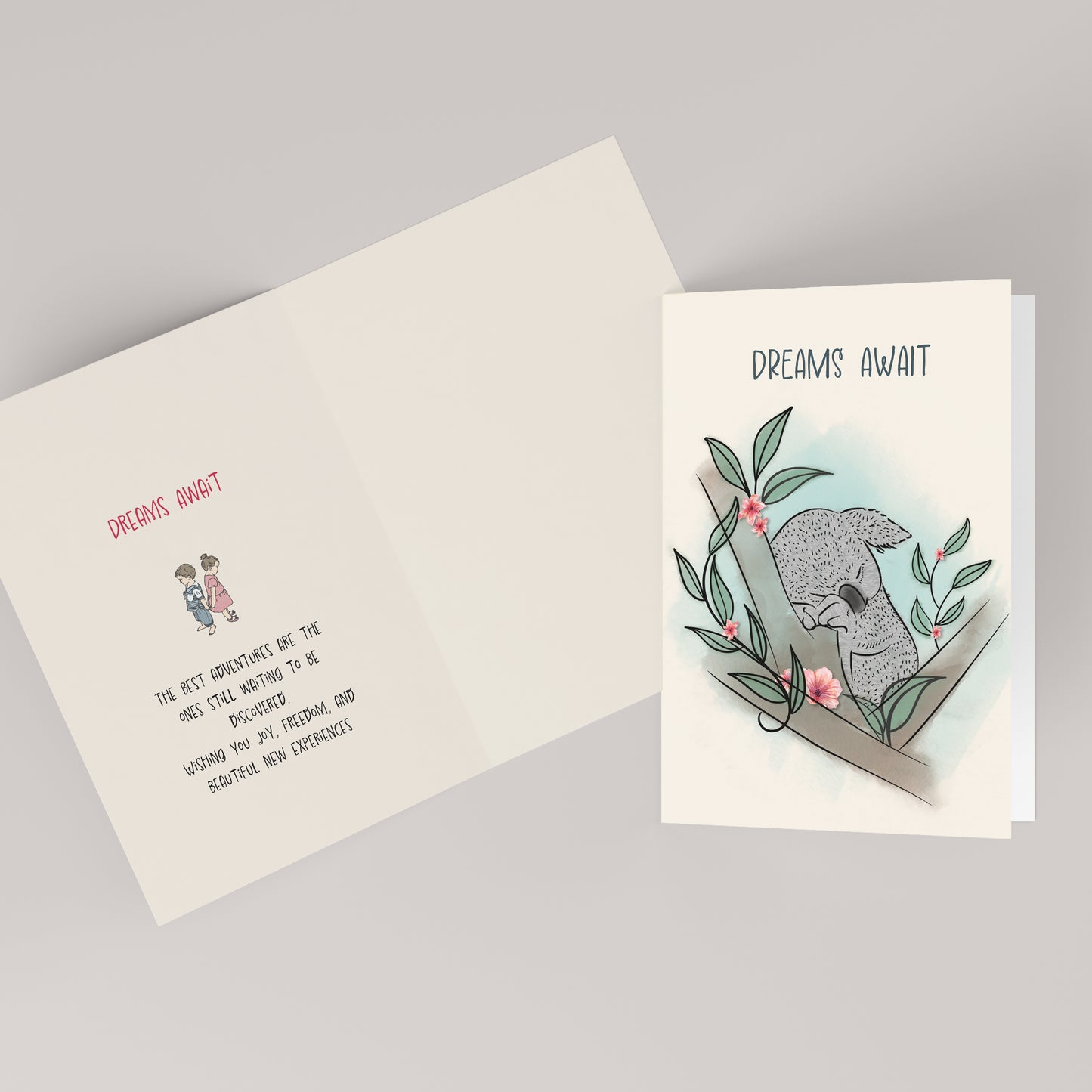 Dreams Await — Retirement & New Beginnings Card