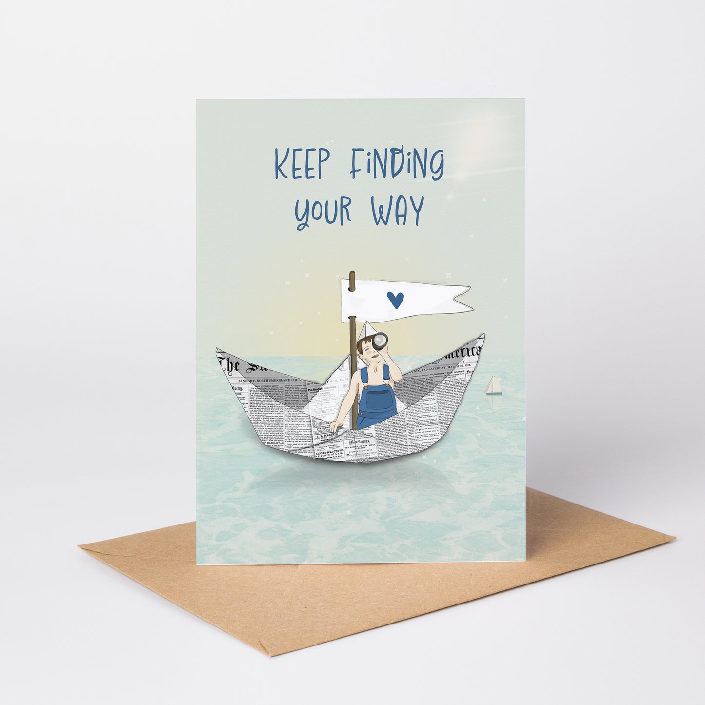 Keep Finding Your Way — Birthday Card for Son