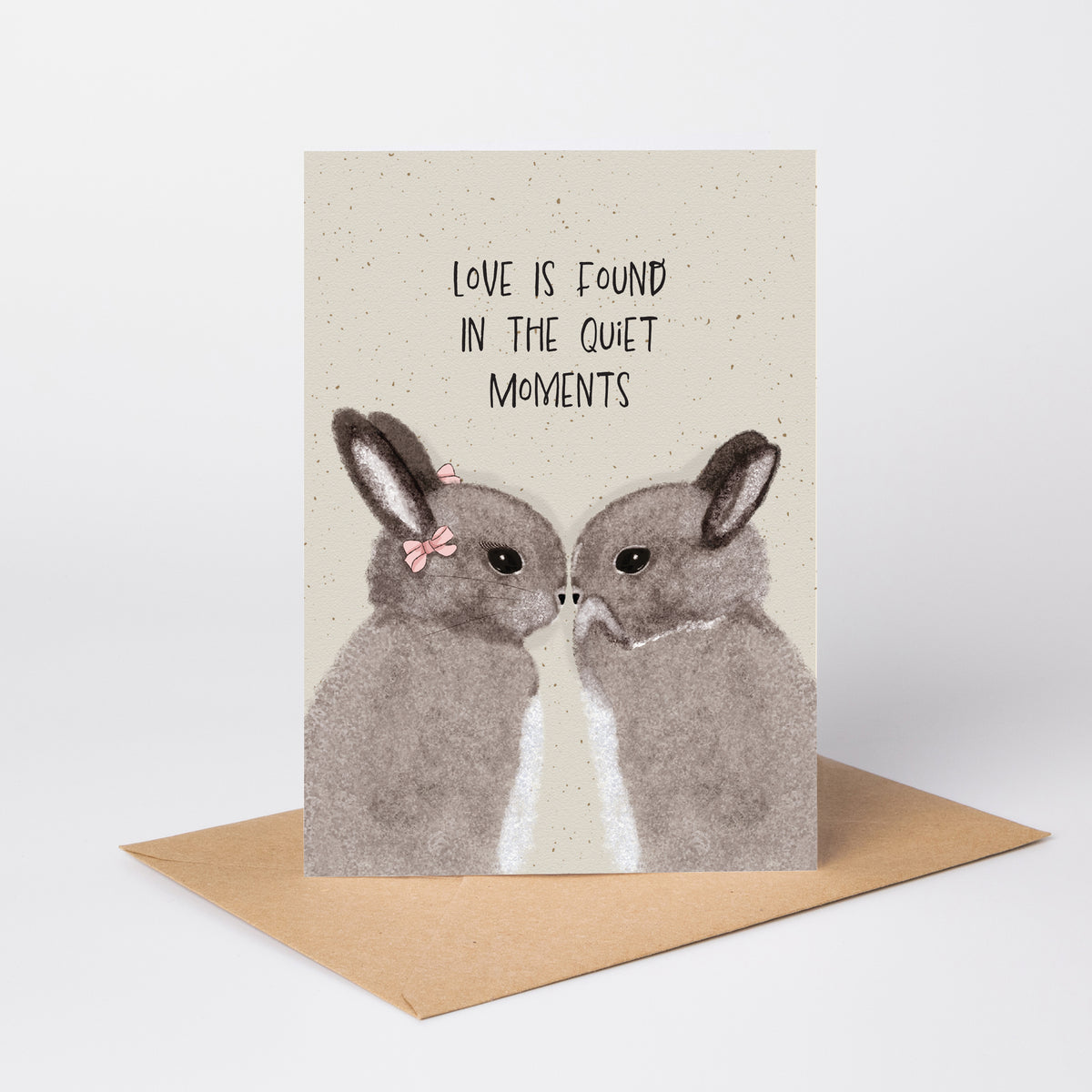 Love Is Found in the Quiet Moments — Anniversary Card
