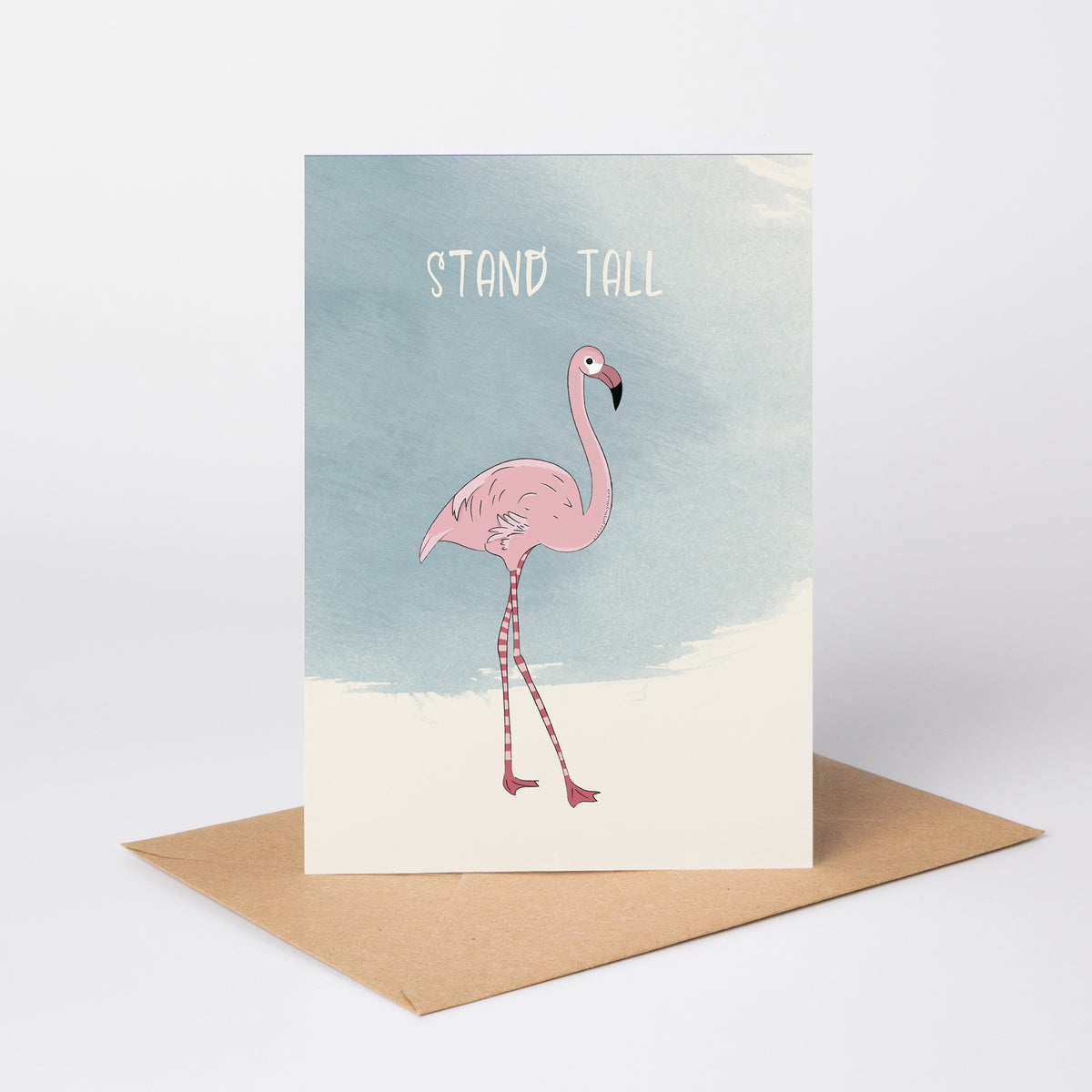 Stand Tall — Illustrated Encouragement Card