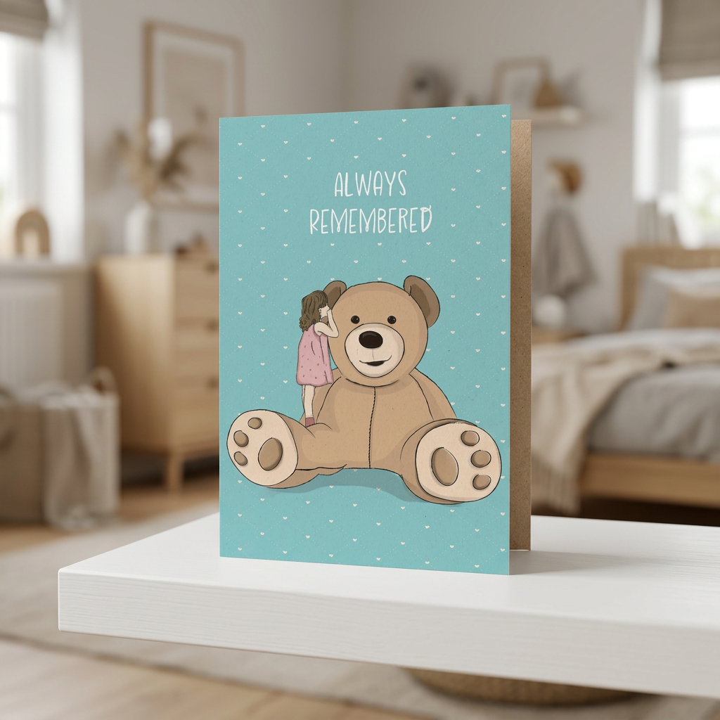 Always Remembered — Illustrated Sympathy & Comfort Card