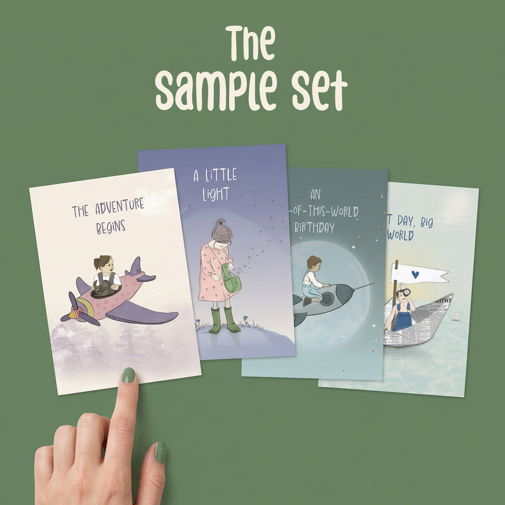 The Sample Set — 13 Cards Across Every Everyday Collection