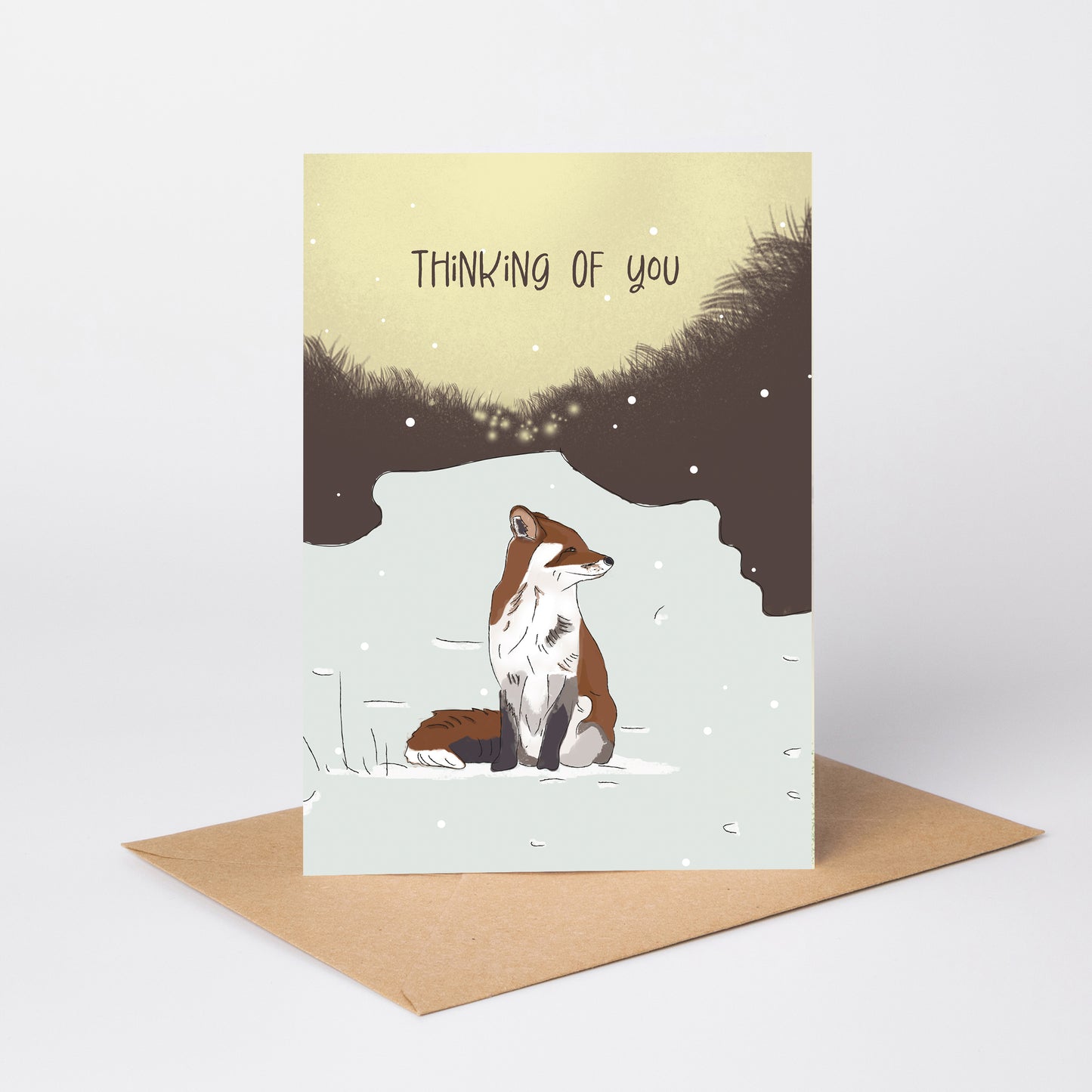 Thinking of You — Illustrated Sympathy & Comfort Card