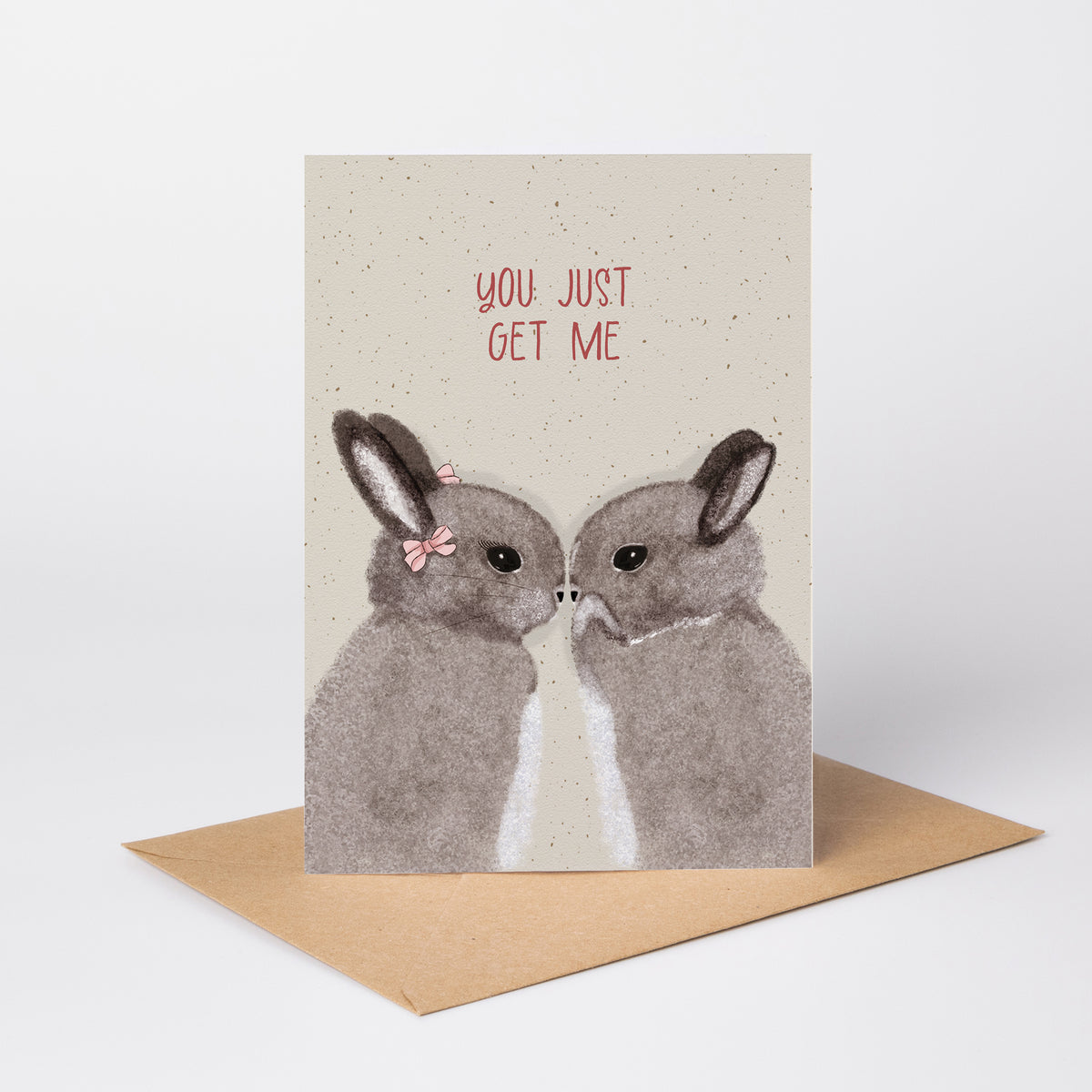 You Just Get Me — Illustrated Friendship Card