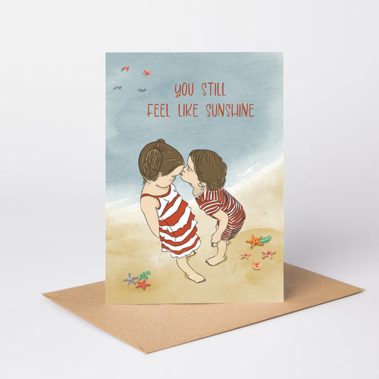 You Still Feel Like Sunshine — Illustrated Anniversary Card