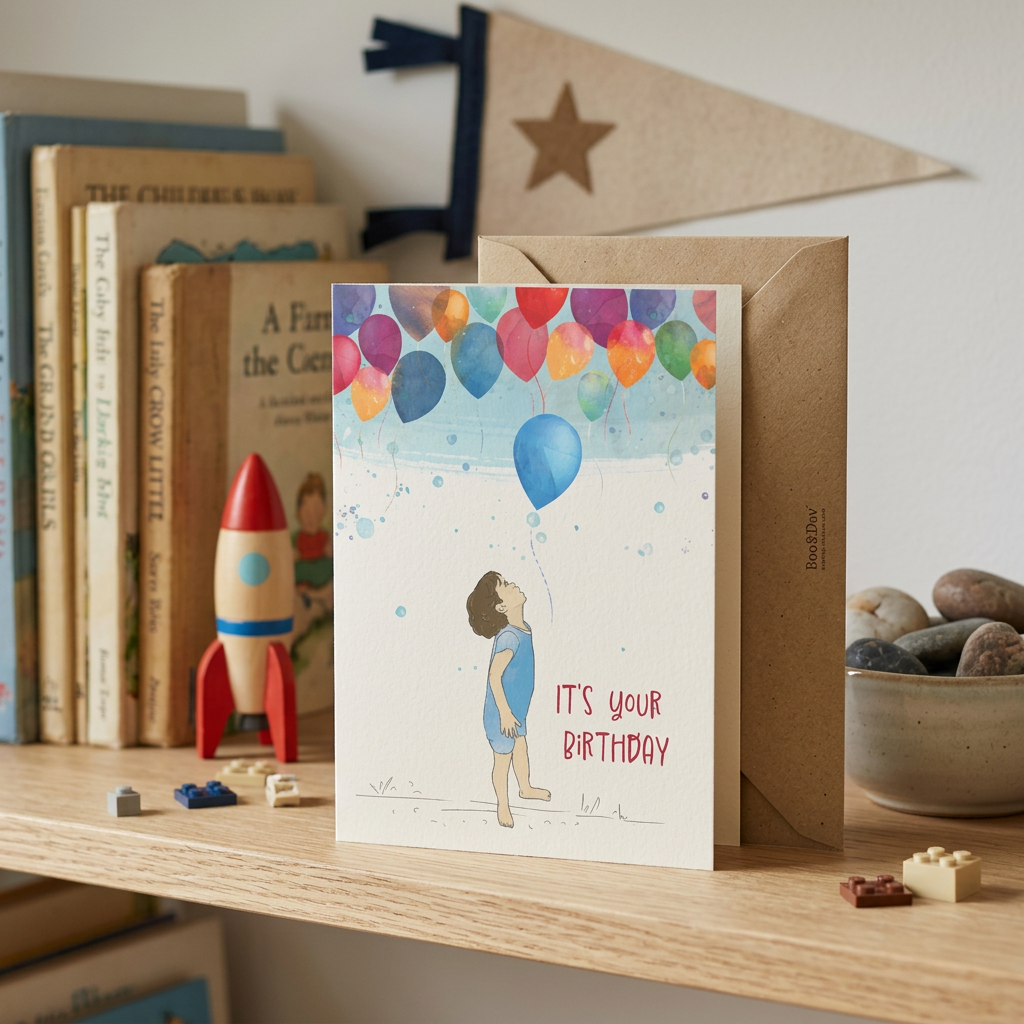It’s Your Birthday — Illustrated Birthday Card
