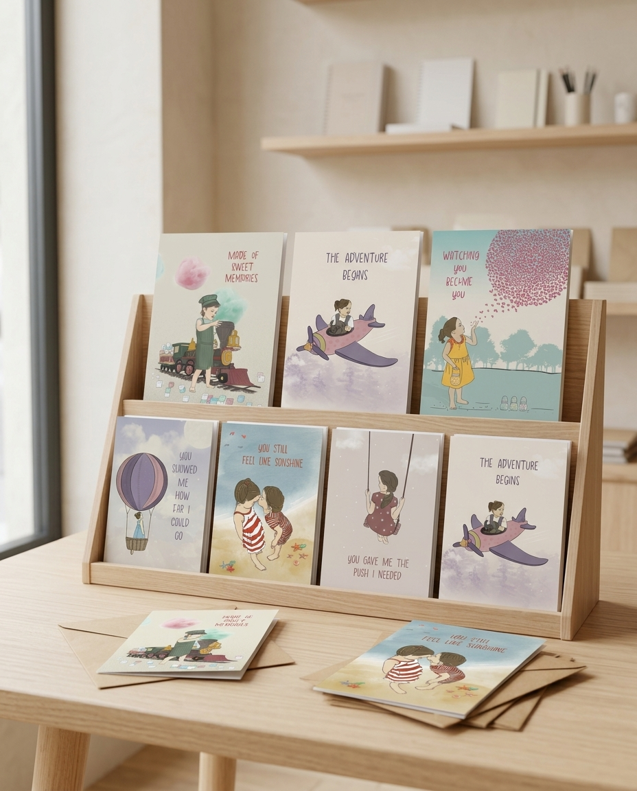 Boo&Dav greeting cards
